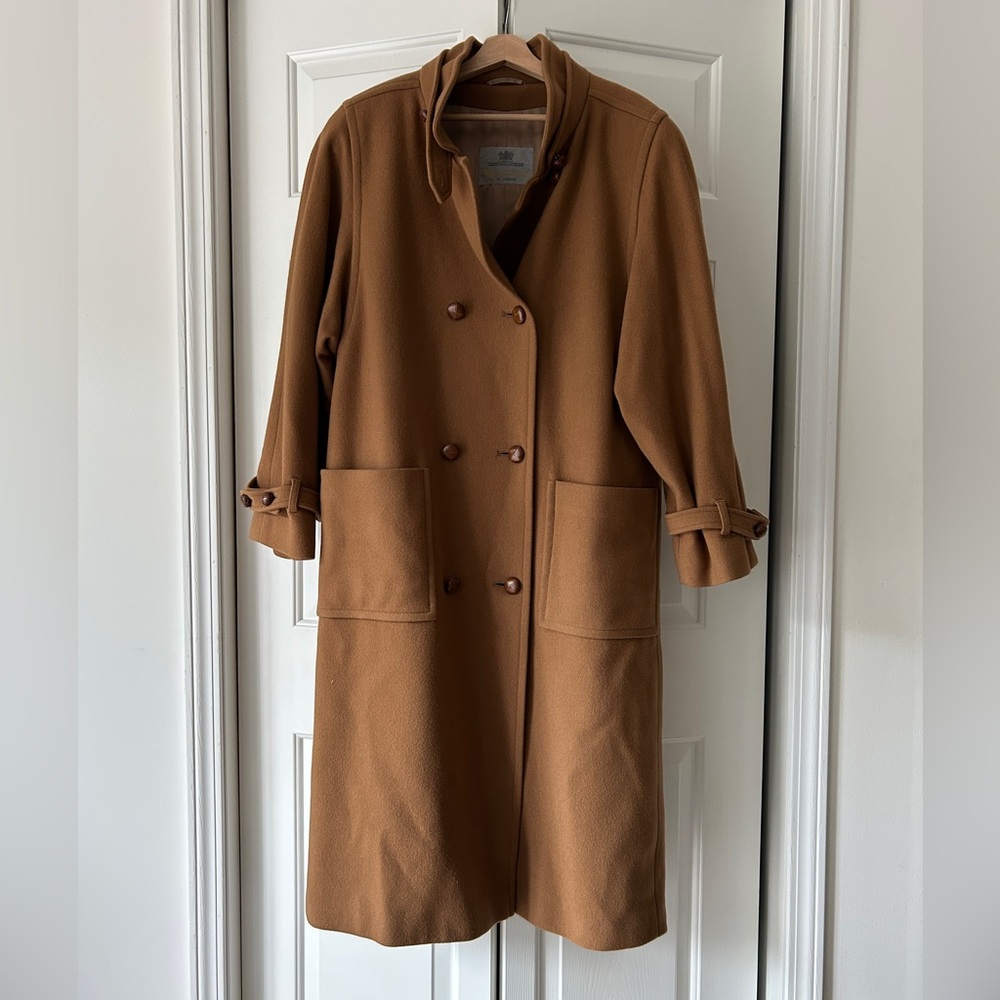 Vintage Aquascutum London Wool Coat